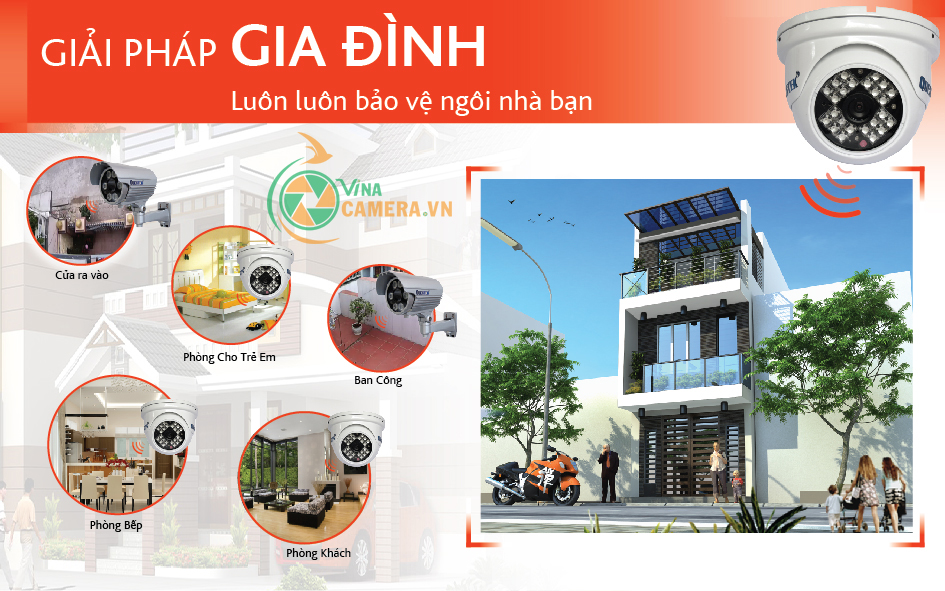 GIẢI PHÁP CAMERA CHO HỘ GIA ĐÌNH