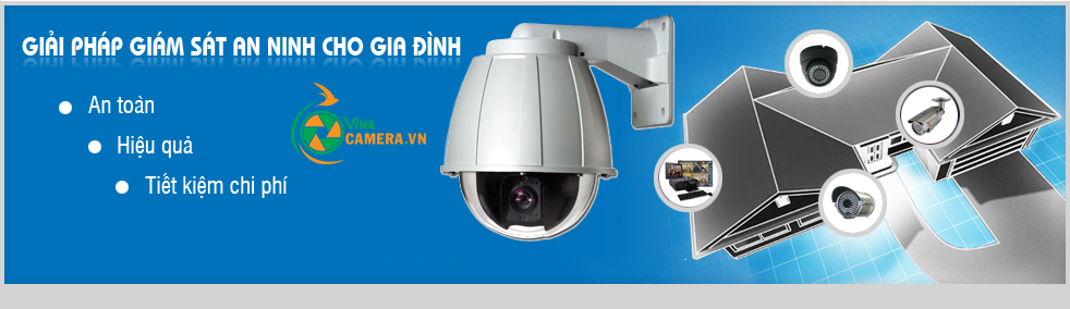 Giải pháp camera cho hộ gia đình