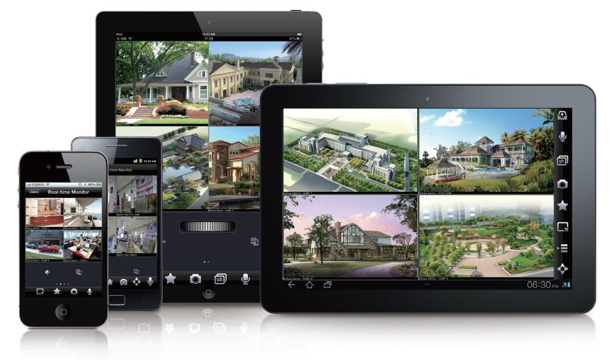 Phần mềm xem camera cho điện thoại theo port mặc định 