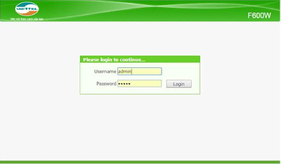 HƯỚNG DẪN NAT PORT MODEM VIETTEL F600W, F668